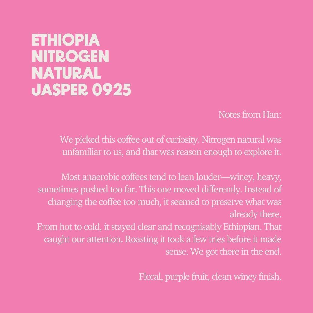 Ethiopia - Koke Nitrogen Jasper 0925