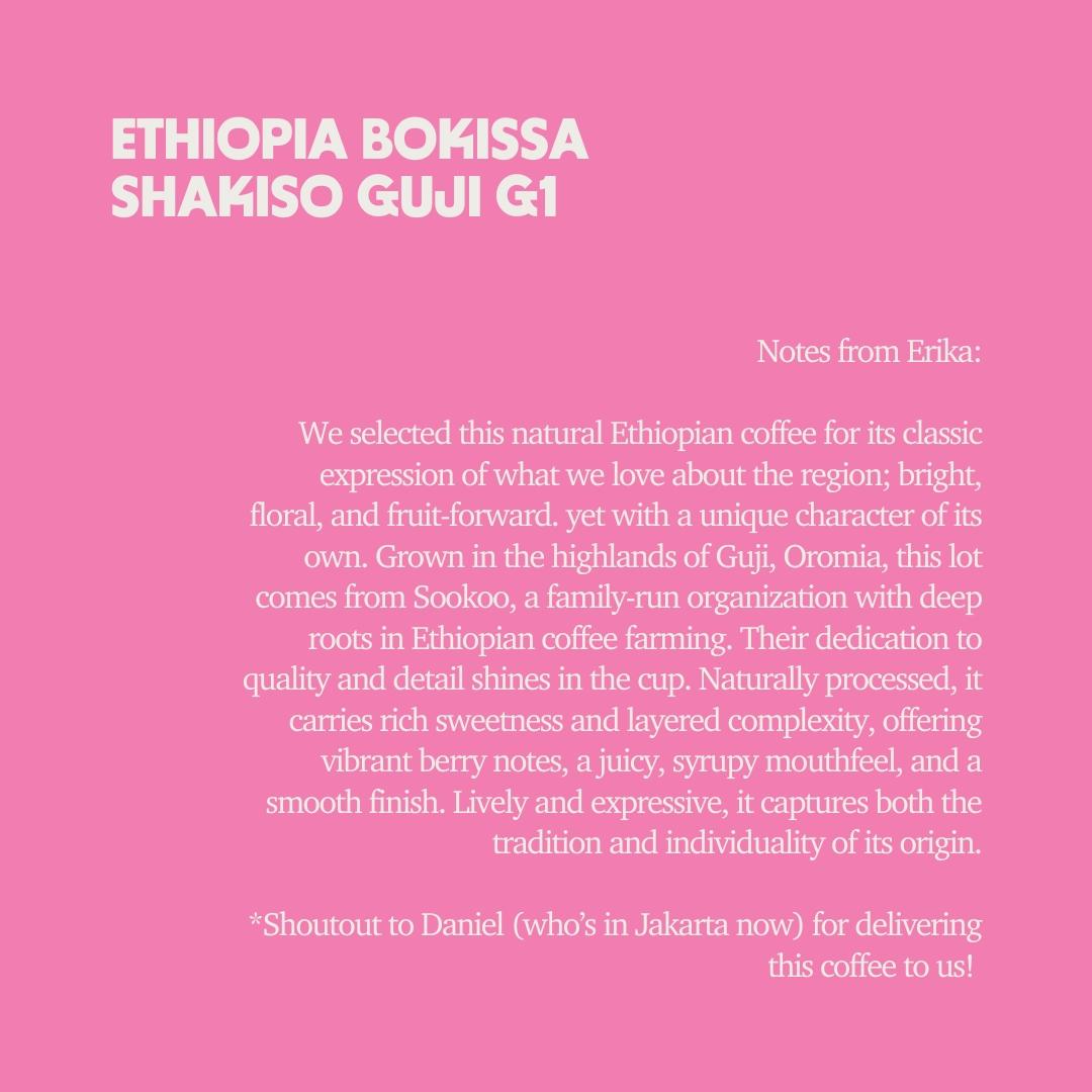Ethiopia - Bokissa Shakiso Guji G1 Natural