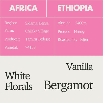 Ethiopia - Alo Chilaka Tamiru Tedesse Honey