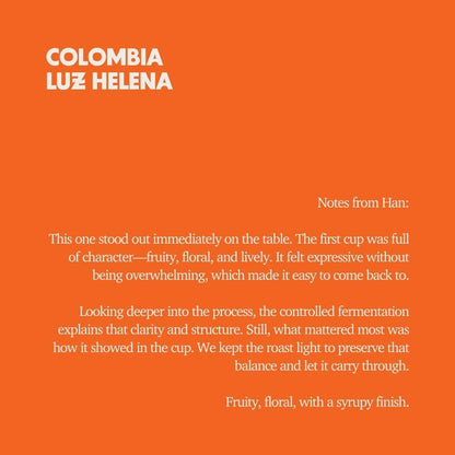 Colombia - Luz Helena Gesha Washed
