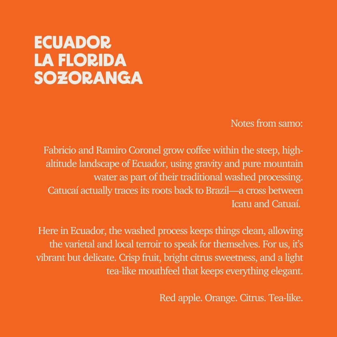 Ecuador - La Florida Sozoranga Washed