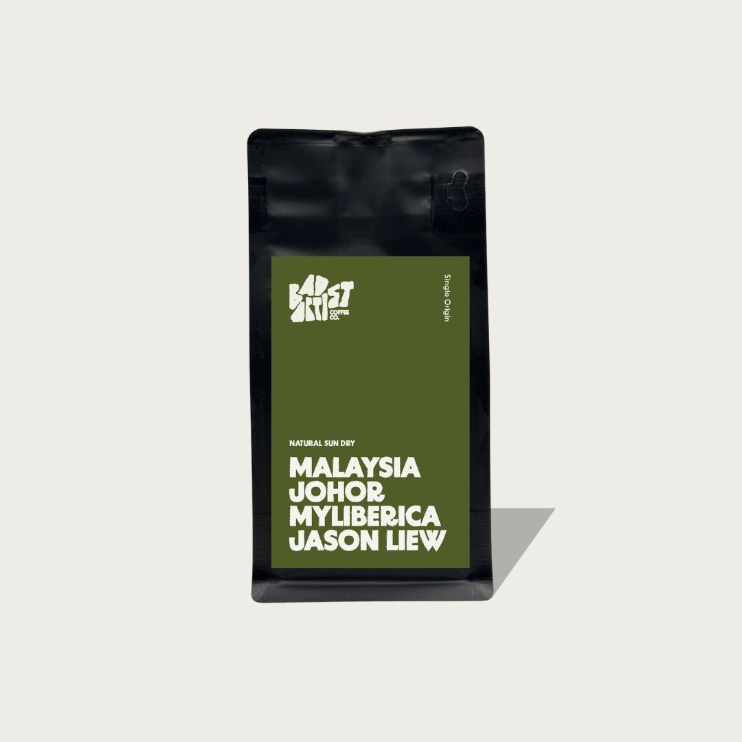 Bad Artist Coffee Co Malaysia MyLiberica Johor Jason Liew – specialty coffee beans Malaysia