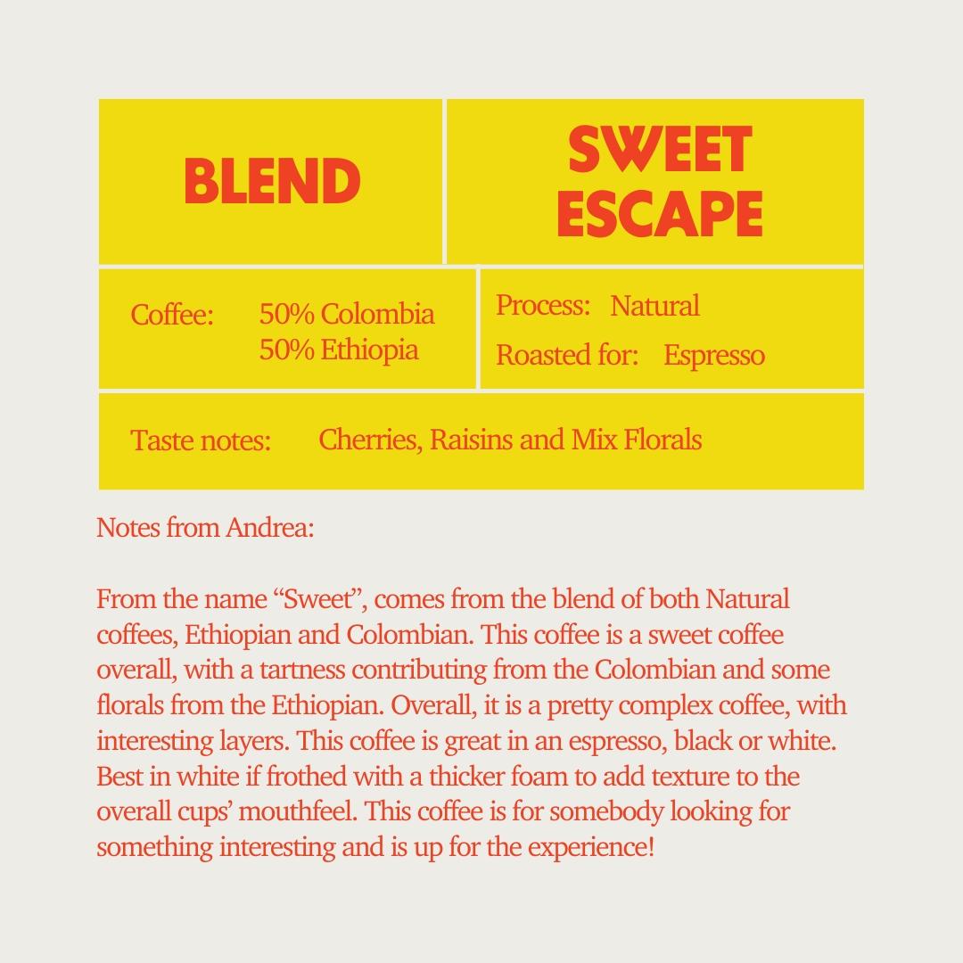 Blend - The Sweet Escape (Espresso)